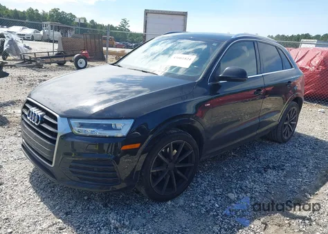 2018 Audi Q3 2.0T Sport Premium из США, поврежденный, VIN WA1HCCFS5JR009062